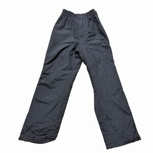 VINTAGE 80s 90s NORSKA MENS SKI SNOW BOARDING PANTS BLACK SIZE SMALL GUC